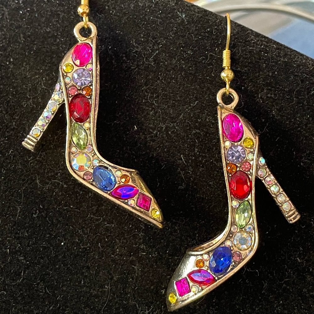 Crystal Stiletto Earrings